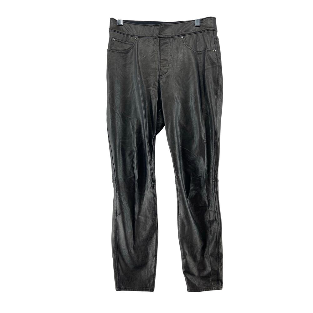 Spanx Leather‎ Like Ankle Pant Size Small
